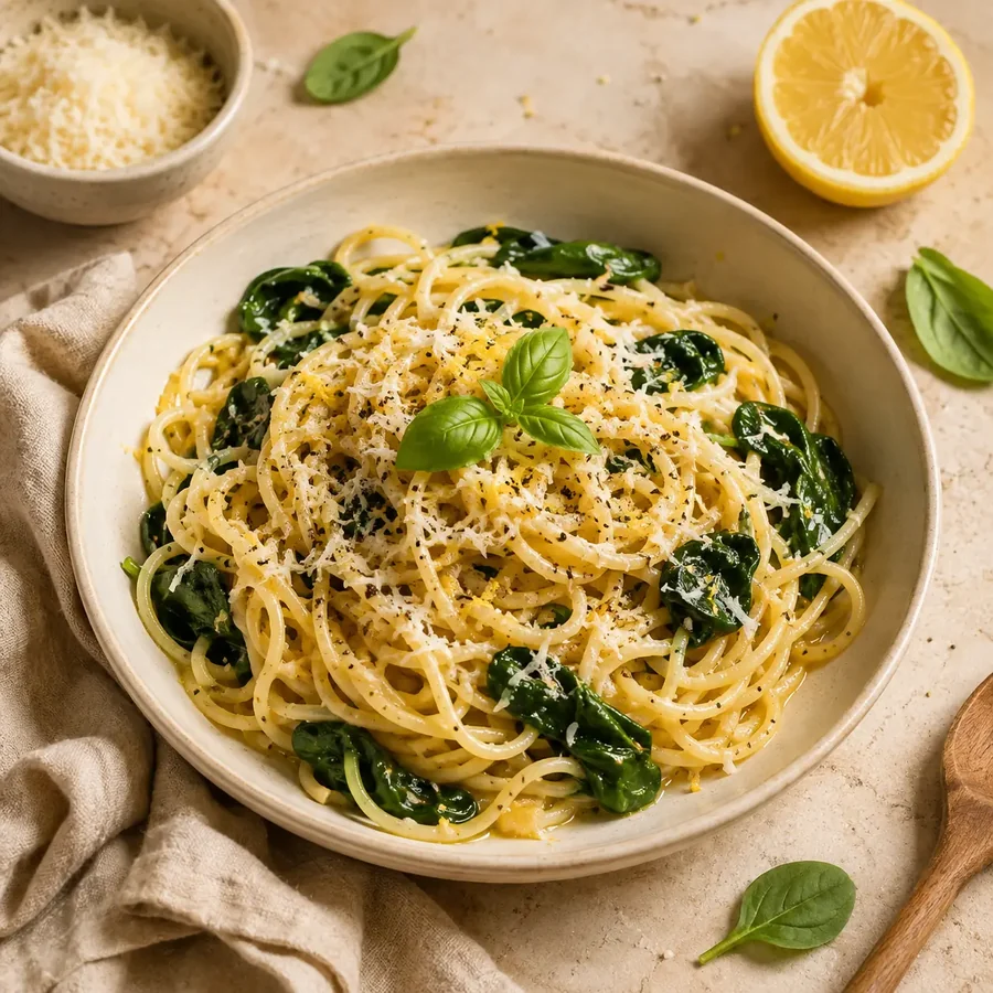 Lemon Garlic Pasta